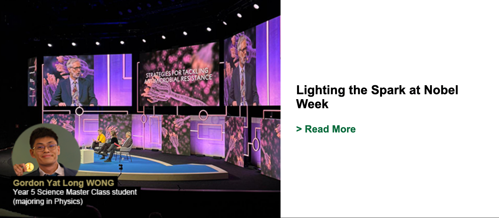 Lighting the Spark at Nobel Week